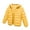 Yellow, variant on Busydd Boys Winter Coats 4-12 Years Unisex Solid Color Kids Puffer Jacket Trendy Warm Long Sleeve Girls Winter Coat Zipper Hooded Teen Toddler Winter Coat with Pockets 12 Years