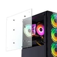 thumbnail image 5 of HAJAAN BREEZE PC de Bureau Gaming, Processeur Intel Core i5 11400F jusqu'à 4.40GHz, Radeon RX 580 8 Go, 1 To NVME SSD, 16 Go DDR4 RAM 3200, Wi-Fi, Bluetooth, Windows 11 Pro, 5 of 5