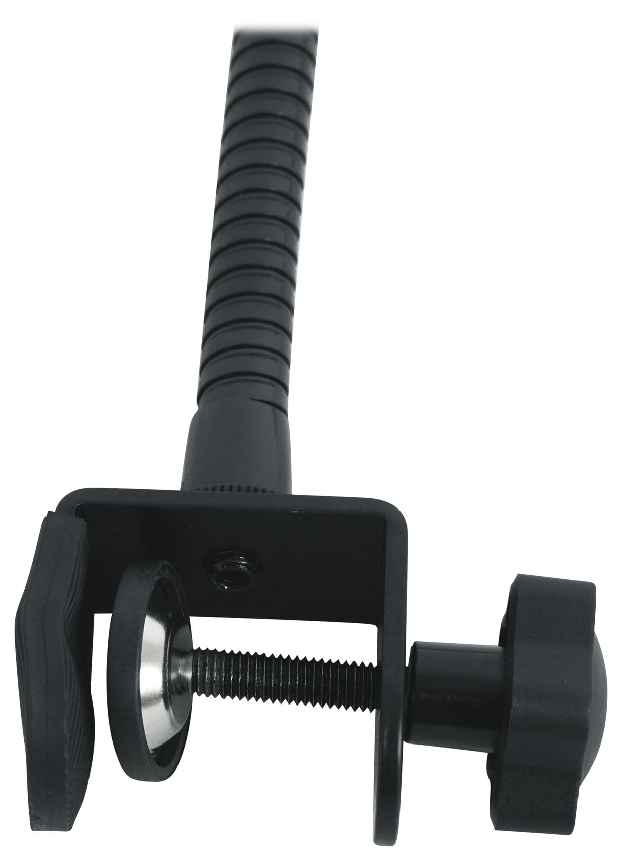 Rockville GN20 20" DJ Gooseneck Microphone Stand, Clamps to Any Table or Stand