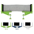thumbnail image 4 of sunsanly Table Tennis Net Set Professional Training Practice Ping Pong Net with Clamps Adjustable Table Tennis Net Clamp Post Set, 4 of 7