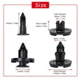 thumbnail image 2 of 200PCS Push Type Retainer Clips 8mm Fender Liner Clips for Infiniti Trim Rivet Body Fasteners 01553-09321, 2 of 6