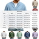 thumbnail image 2 of Ceisia Men's Fake Two-Piece Waffle Top | Relaxed Long-Sleeve V-Neck Solid Casual Shirt Gift, 2 of 4