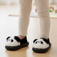 thumbnail image 2 of LIIPEE Kids Cartoon Slippers For Girls And Boys Cute Non- Flat Bottom Slipper Booties Fall Winter Warm Fuzzy Comfortable House Shoes,5-6 Years, 2 of 5