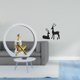 thumbnail image 2 of Elegante Figura De Ciervo Para Lectores, Estatua De Mujer, Centro De Mesa, Estantería Para Dormitorio, Escultura Abstracta De Granja, Versátil Decoración Animal, Regalo, 2 of 8