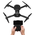 thumbnail image 2 of Dron cuadricóptero de alta definición con 2 baterías incluidas que evita obstáculos en 360° y dos cámaras 4K, 2 of 8