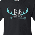 thumbnail image 4 of Inktastic Big Brother, Deer Antlers, Arrow - Blue Gray Youth T-Shirt, 4 of 5