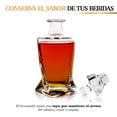 thumbnail image 3 of Vasos De Vidrio para Whisky con Decantador WHISKEY TOWN De Cristal Moderno Licorera, 3 of 8