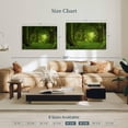 thumbnail image 4 of Elephant Stock Mossy Green Forest Wall Art - Horizontal Canvas Wall Art - Living Room Wall Decor - Nature Canvas - Green And Decor - 45" x 30", 4 of 8