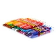 Crayola 50ct Mini Twistable Crayons Coloring Set, Assorted Colors ...