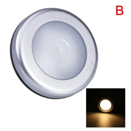 

LED Nachtlicht mit-PIR Bewegungsmelder Batterien Nachtlampe Treppenlicht Q4W8