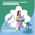 thumbnail image 4 of Scooter Patin del Diablo Plegable y Ajustable Para Jovenes y Adultos, Patín del Diablo con Manubrio Ajustable, 2 Ruedas, 4 of 9