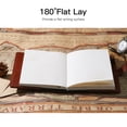 thumbnail image 3 of yeacher Vintage Journal Diary with Lock B6 PU Cover Retro Notebook 3-Digit Password Combination Lock Private Journal Line Pages Writing Gift for Daughter Women Boys, 3 of 8