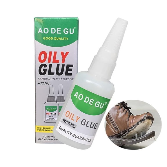 Universal Super Glue - Upgraded Large Capacity Welding High Strength Oily Glue, Fast Repair & Curing Strong Plastic Glue for Metal, Wood, Faux Leather, Rubber, Waterproof & Heat Resistant