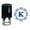 Black, variant on Printtoo Alphabet K Monogram Octagon Celtic Swirl Frame Self Inking Rubber Stamp Office Stationary