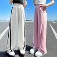 thumbnail image 4 of FLMEI 5-14T Youth Kids Girls Joggers Pants Sweatpants Lightweight Water Big Girls Athletic Pants Loose Pants for Summer Spring, 4 of 9