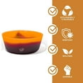 thumbnail image 2 of Silipint: Silicone 18oz Squeeze-A-Bowl Set of 4: Sun Storm, 2 of 5