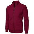 thumbnail image 5 of Futezty Men Lightweight Full Zip Soft Fleece Jacket Outdoor Recreation Coat With Zipper Pockets, 5 of 5