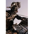 thumbnail image 3 of American Handmade Bronze Sculpture Statue Bronco Buster By Frederic Remington medium size 13"H x 10"L x 5"W, 3 of 6