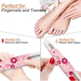 thumbnail image 4 of Nail File-5 Pack Nail Files for Natural Nails and Acrylic Nails Double Sided 100/180 Grit 240 Grit Nail File, 4 of 5