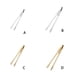 thumbnail image 3 of Advancent Clip para alimentos, pinzas para barbacoa, pinzas para postres, pinzas para bistec al aire libre a prueba de herrumbre Type3 NO3, 3 of 6