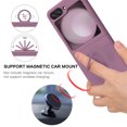 thumbnail image 3 of Samsung Galaxy Z Flip Series | Liquid Silicone Holder Ring Mobile Phone Case,iPhone 15 Pro, 3 of 8