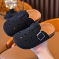 thumbnail image 2 of Godom Slippers for Girls Cartoon Slides Sandals Indoor Outdoor Garden Slippers Shower Shoes Toddler/Little/Big Kid, 2 of 4