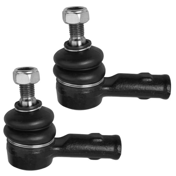Detroit Axle - 2 Front Outer Tie Rod Ends for 1999-2001 Saab 9-5 Driver and Passenger Side