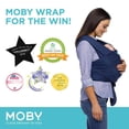 thumbnail image 2 of MOBY Wrap Baby Carrier - Classic Wrap for Newborns & Infants - One size, 2 of 8
