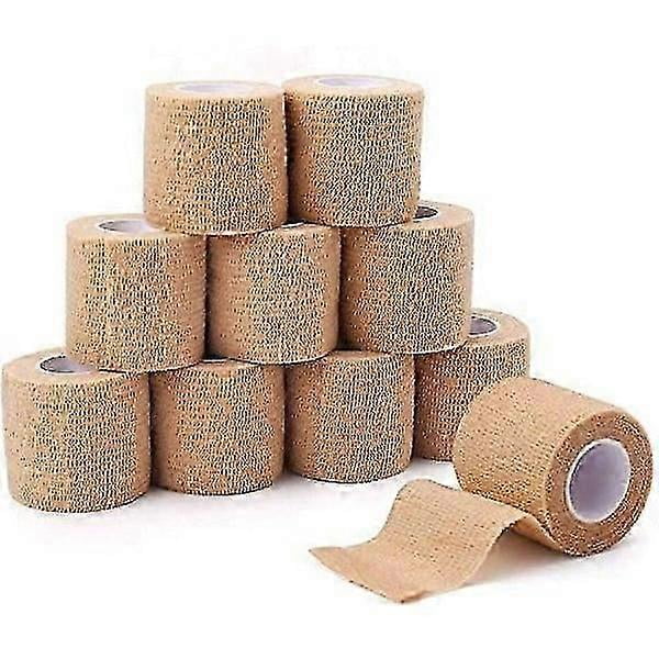 Adhesive Bandage Self-adhesive Bandage, Elastic Fixation Bandage, 5 Cm X 4.57 M