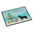 thumbnail image 1 of Caroline's Treasures CK3558MAT Tapis pour Sapin de Noël Rottweiler 18 x 27 Po, Intérieur Ou Extérieur, 1 of 4