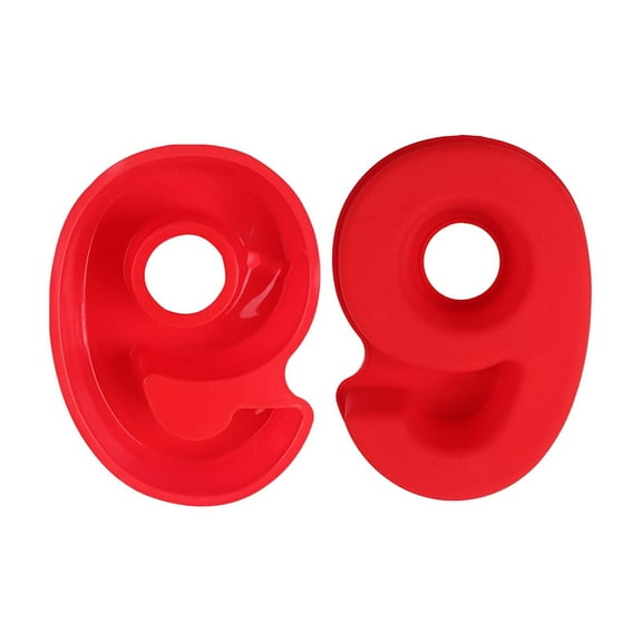 Qiopertar Under $5 10 Inch Silicone Cake Mould, Large Number Cake Pan for Baking Pizza Bread, Cake Mould Baking Supply