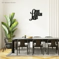thumbnail image 3 of Live Love Laugh Word Art Laser Cut Solid Steel Decorative Home Accent Wall Sign Hanging, 3 of 6