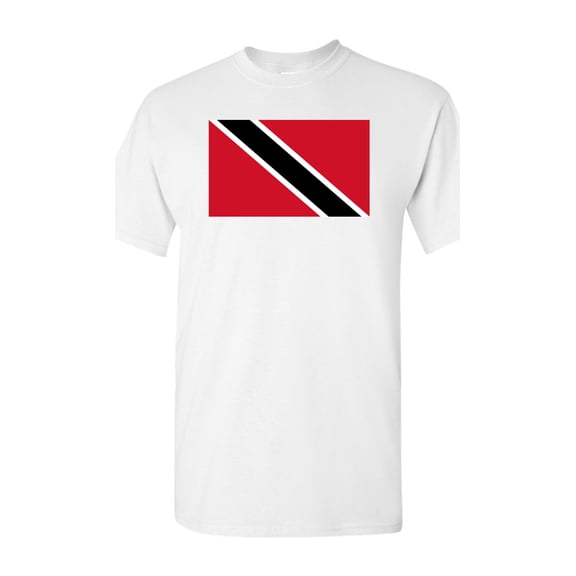 Trinidad Tobago Country Flag Adult DT T-Shirt Tee