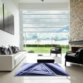thumbnail image 6 of Ahgly Company Indoor Rectangle Patterned Blue Whale Blue Area Rugs, 2' x 4', 6 of 6