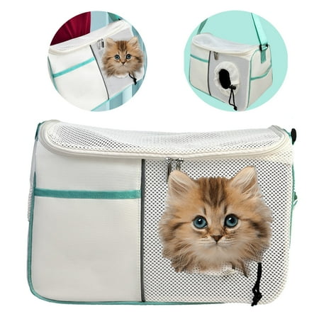 Cat Sling Carrier Bag Adjustable Buckle Single Shoulder Bag for Small Dog Cat  Pet Tote Holder Nail Trimming Outdoor Traveling for 10-22 lbs