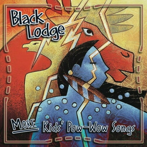 The Black Lodge Singers - More Kid's Pow-Wow Songs - Music & Performance - CD