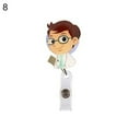 thumbnail image 2 of SPRING PARK Badge Reel Cartoon Retractable Silicone Nurse ID Name Card Badge Holder Gift, 2 of 7