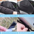 thumbnail image 1 of Dosaele Car Window Shade  2 Pack Breathable Mesh Rear Side Car Window Cover to Keep Your Car Cool and Comfortable, 1 of 4