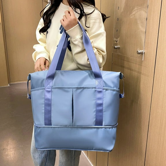 Latrodar Expandable Gym Bags, Duffle Bags For Sports And Weekend Travel, Large Capacity Lightweight Overnight Bags For Men And Women, Travel Duffel Bags, Spo