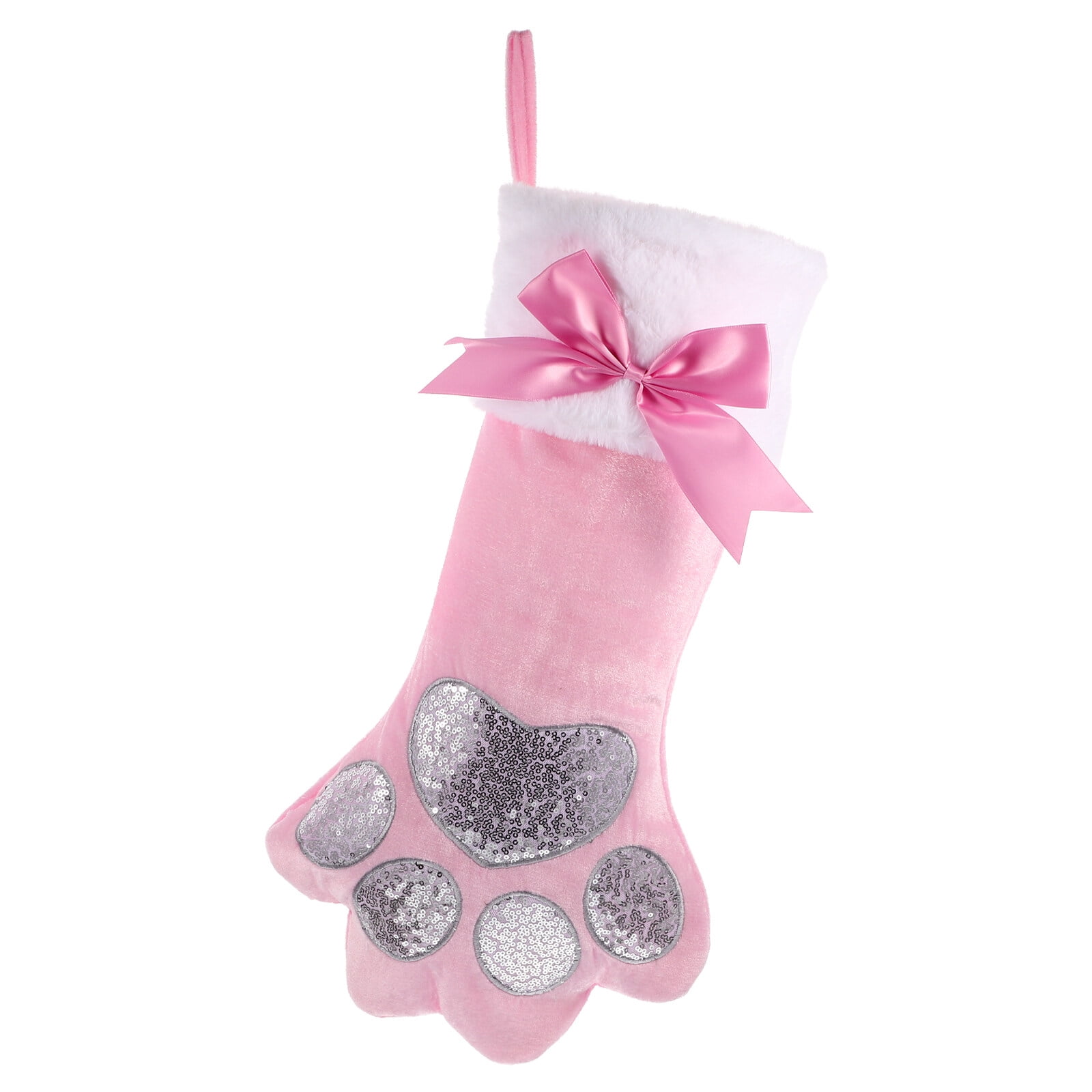 Christmas Decorative Sock Christmas Sock Gift Bag Lovely Cat Claw