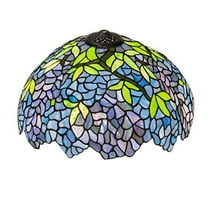 Meyda Tiffany 157253 Wisteria 9.5" Tall Lamp Shade