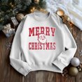 thumbnail image 2 of Edvintorg Sweatshirts for Women Trendy Christmas Printed Loose Casual Lightweight Sweatshirt Fashion Long Sleeve Pullover Tops, 2 of 5