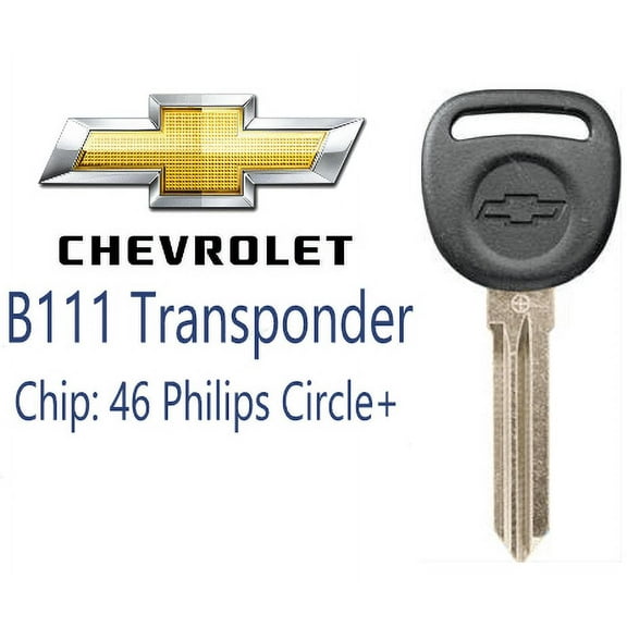 NEW Chevrolet Avalanche 2007-2013 B111 - PT Transponder Chip Key (46) Circle VLS
