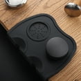 thumbnail image 3 of Coffee Tamping Pad, Easy To Clean Flexible Durable Anti Slip 8.3 X 5.9in Silicone Coffee Tamper Mat  For Home Kitchen Bar For, 3 of 8