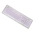 thumbnail image 3 of Double Layer Keycaps, PBT Material Heat Resistant PBT Keycaps  For 104 Key Keyboard Purple, 3 of 8