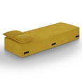 thumbnail image 3 of Sofa de 3 asientos sin huesos, sin necesidad de ensamblaje, sofá moderno para salas pequeñas, apartamentos y oficinas, 3 of 4