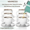 thumbnail image 6 of Mixpresso Stainless Steel French Press Coffee Maker 26 Oz 770 Ml Double Wall Metal Insulation Coffee Press & Tea Brewer Easy Clean & Easy Press, Strong Quality Coffee Press, Green Small French Press, 6 of 7