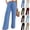 Black, variant on Sexlip Women's Straight Leg Pants All Season loose fit straight fit drawstring waist solid color with pockets casual Green XL