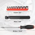 thumbnail image 3 of Unique Bargains 1 Set Belt Changing Tool Clutch Cover Removal Tool Silver Tone for Polaris RZR 800 900 S 1000 XP XP4, 3 of 7