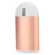 thumbnail image 3 of Cargador vibratorio compacto para calentarse en cualquier lugar Calentador de manos USB y banco de energía portátil en oro rosa, 3 of 8